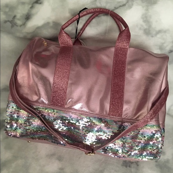 mermaid sequin duffle bag